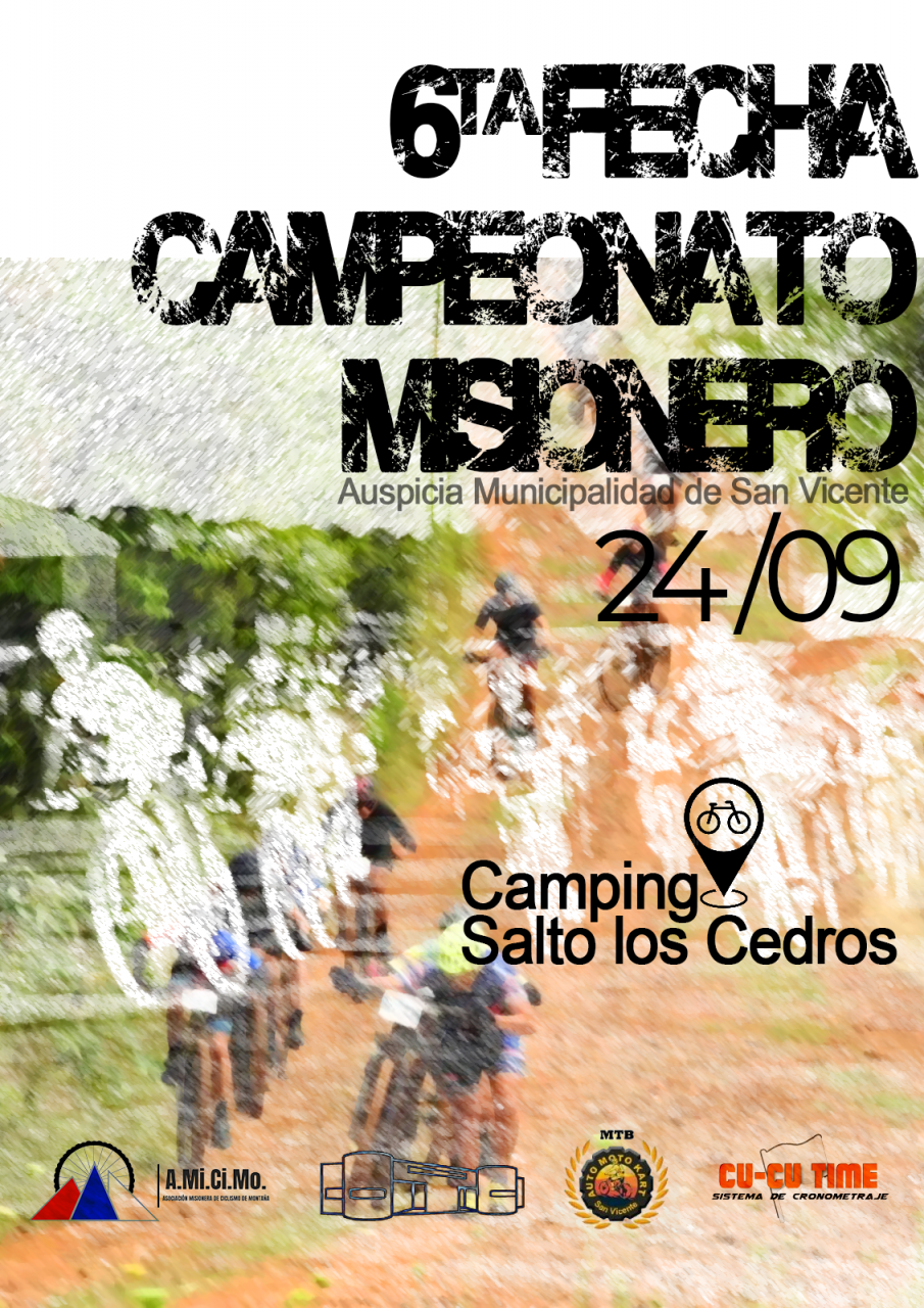 Flyer 6ta fecha Campeonato Misionero 2023