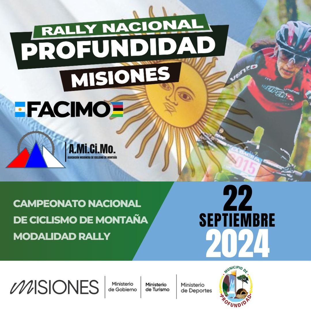 Flyer Campeonato Nacional Ciclismo de Montaña Rally